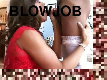 Sexy crossdresser blowjob compilation