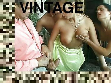 gwiazda-porno, vintage, blondynka, 4kąt, brunetka