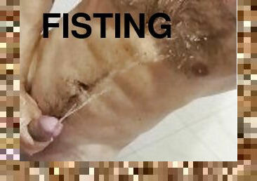 bad, fisting, masturbation, pissande, kvinnligt-sprut, amatör, anal, cumshot, dusch, ensam