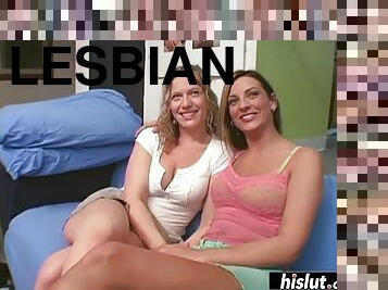 ציצי-גדול, אוננות, סטראפ-און, מציצה, לסבית-lesbian, צעצוע, הארדקור, זוג