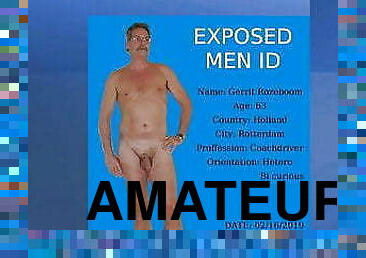 nudist, amatør, bøsse, hjemmelavet, hollandsk