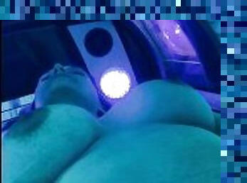 Tanning Bed Pussy Playtime