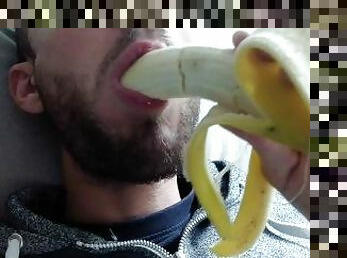 amatori, muie, gay, inghitit, sperma, banana, sugand