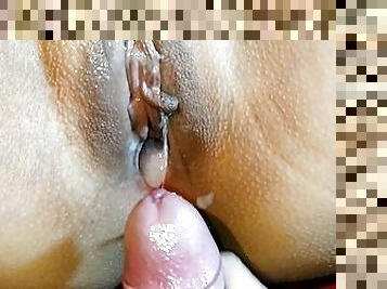 fisse-pussy, udløsning, creampie, sperm, skede, penetrering