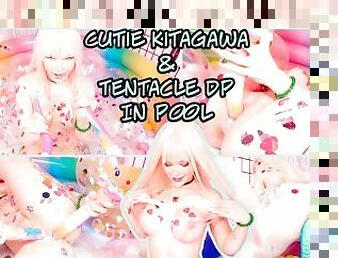 4K Cutie Kitagawa & DP In Pool