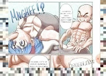 Krillin se folla a bulma