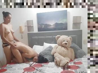 masturbación, orgasmo, coño-pussy, arnés, adolescente, masaje, novia, perfecto, a-solas, argentino