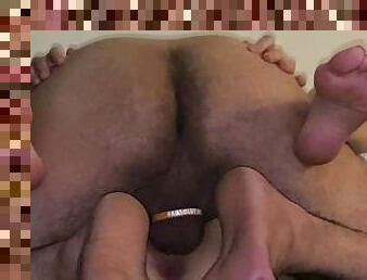 utroskab, far, orgasme, sprøjte, kone, amatør, hjemmelavet, mor, creampie, fingering