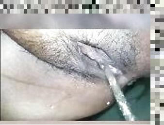 Sri lankan Sexy Hot Baby Pressing Her Boobs & Pissing Public  Bathroom