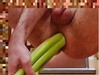 who doesn't want a crown of celery in their ass?