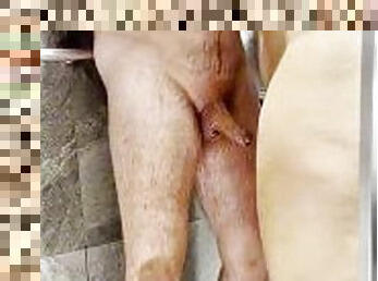 mandi, payudara-besar, amatir, blowjob-seks-dengan-mengisap-penis, jenis-pornografi-milf, ibu, pasangan, sperma, teransang, berambut-pirang