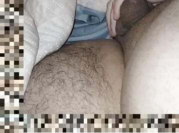 Stepmom woke up in the morning feeling her stepsons cock in her hand