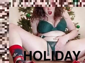 cul, gros-nichons, masturbation, orgasme, giclée, amateur, pieds, mignonne, solo, noël