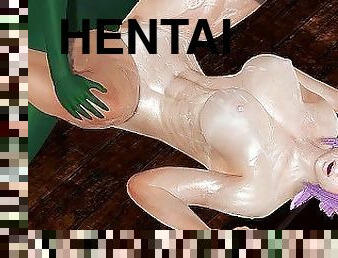 payu-dara-besar, menghisap-zakar, merangsang-dengan-tangan, deepthroat, kartoon, hentai, 3d, payu-dara, fetish, berotot