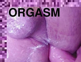 huge dildo in my ass (orgasm)