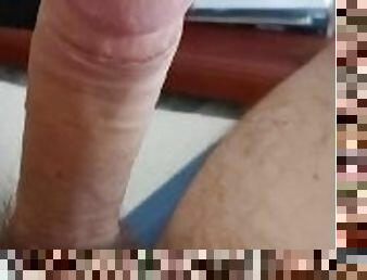 Shaved = bigger. Damn, what a load...