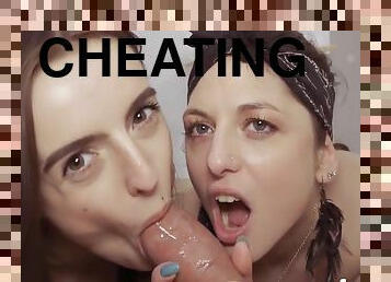 Rachel Adjani - Cheating Threesome With Maid And Her Bff