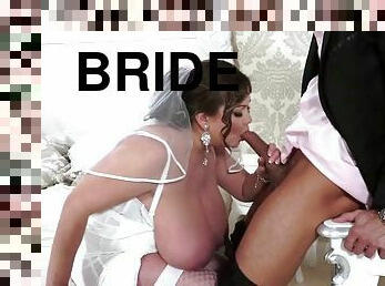 This is where the bride cums
