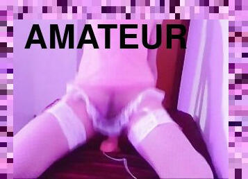 amatör, anal, brudar, leksak, dildo, fetisch, ensam, cowgirl