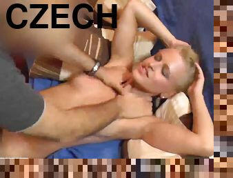 Czech amateur rough fucked by big cock