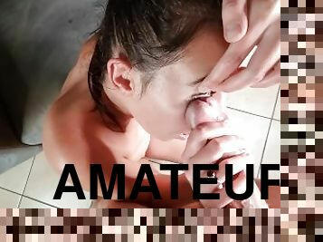 amatori, anal, jet-de-sperma, adolescenta, facut-acasa, maurdara, pov, pe-fata, sperma, micuta