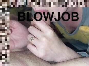 Sexy Blowjob leads to Big Cumshot
