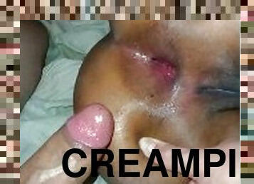 puwet, baguhan, puwetan, negra, latina, creampie