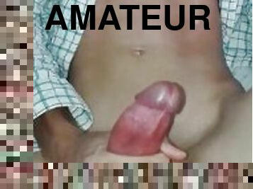 masturbation, amateur, ejaculation-sur-le-corps, gay, branlette, solo, minet