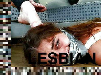 lesbiana, adolescenta, bdsm, picioare, legatura, dad-girl, fetish, iubit, inceandu-se, bondage