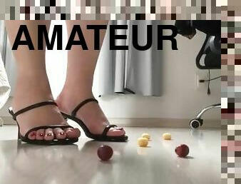 amateur, brésil, pieds, fétiche, solo, géant, orteils