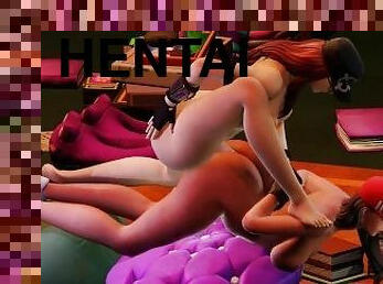 anal, compilação, hentai