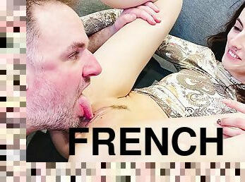 French Teen Anal - Fat Cel Hook Ups With Brunette Cutie Petite Biscuit