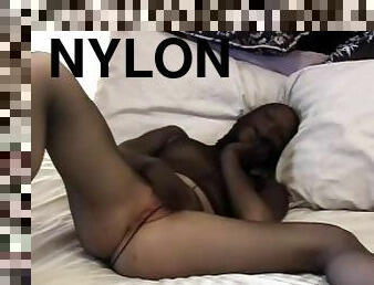 collant-di-nylon, nylon, maschere