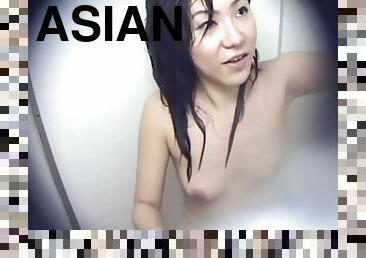 asyalı, banyo-yapma, kamu, japonca, kam, plaj, casus, sapık-voyeur, duş, gizli