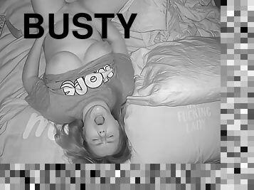 Busty Milf Has Explosive Hidden Cam Orgasm With New Vibrator
