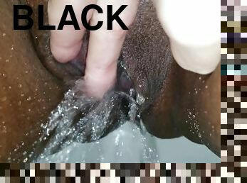 cul, baignade, gros-nichons, pisser, sport, amateur, black, douche, brunette, diffusion