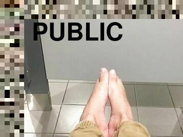 public, picioare, toaleta, fetish