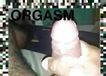 masturbação, orgasmo, adolescente, gay, preto, ejaculação, sozinho