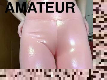 pussy, amatør, babes, føtter, blond, alene, cameltoe, tær