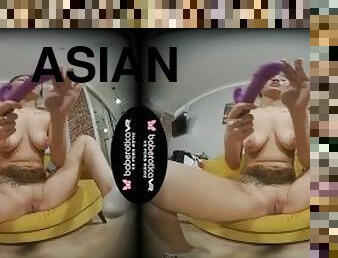 asiatique, masturbation, ados, jouet, naturel, solo, érotique