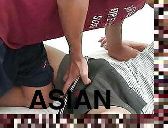 Asian Boys Net and Sim Bareback Fuck