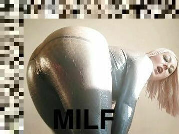 onani, milf, pornostjerne, tysk, bdsm, perverst, fetish, latex, elskerinde, dominans