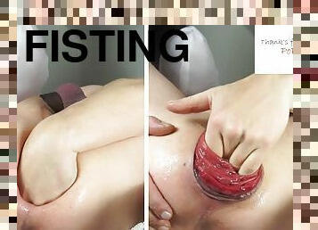 fisting, masturbation, anal, jouet, gay, allemand, bdsm, gode, fétiche, dure