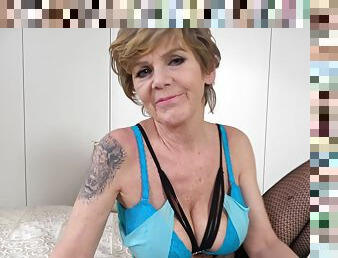 The 60plus Milf-next-door And Her Toy