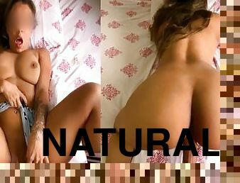 gros-nichons, levrette, amateur, maison, latina, ejaculation-interne, couple, ejaculation, naturel, belle