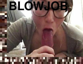 Sexy Curvy Brunette Librarian Chastises You For Late Books, POV Striptease, Blowjob and Fucks Dildo