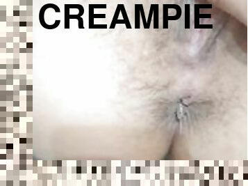 another fuck another creampie inside her pussy (italian milf)