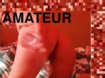 masturbation, orgasm, amatör, leksak, ensam, retande