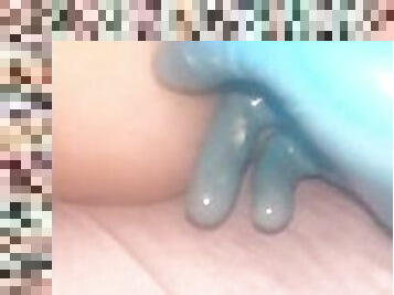 con-el-puño, masturbación, esposa, amateur, anal, casero, paja, con-los-dedos, doble, bukkake