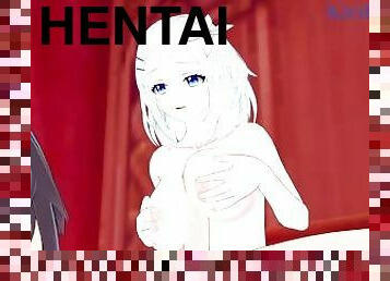 syahwat, peju, kartoon, hentai, comel-cute, 3d, vampire